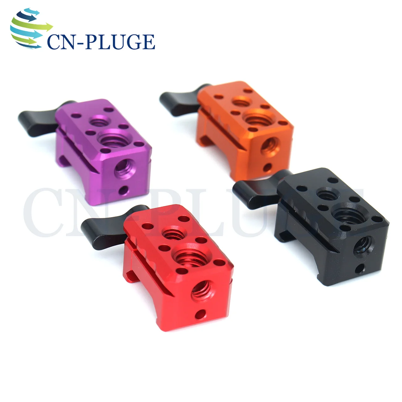 

Зажим НАТО, быстроразъемный зажим для направляющих НАТО с резьбовым отверстием 1/4 дюйма 3/8 дюйма для электронного видоискателя EVF, микрофона, монитора