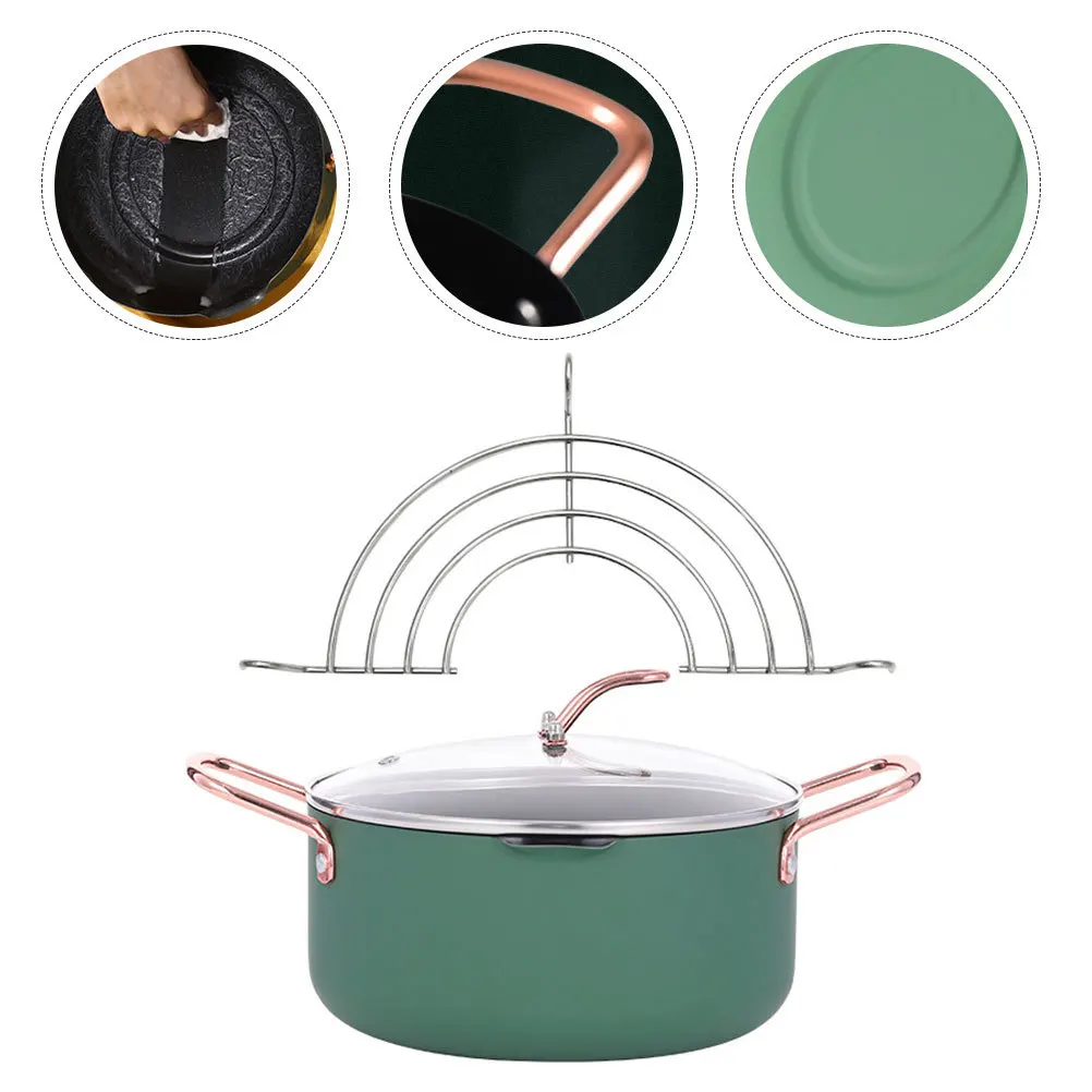 

Pot Cooking Pots with Lids Stainless Steel Stockpots Multipurpose Soup