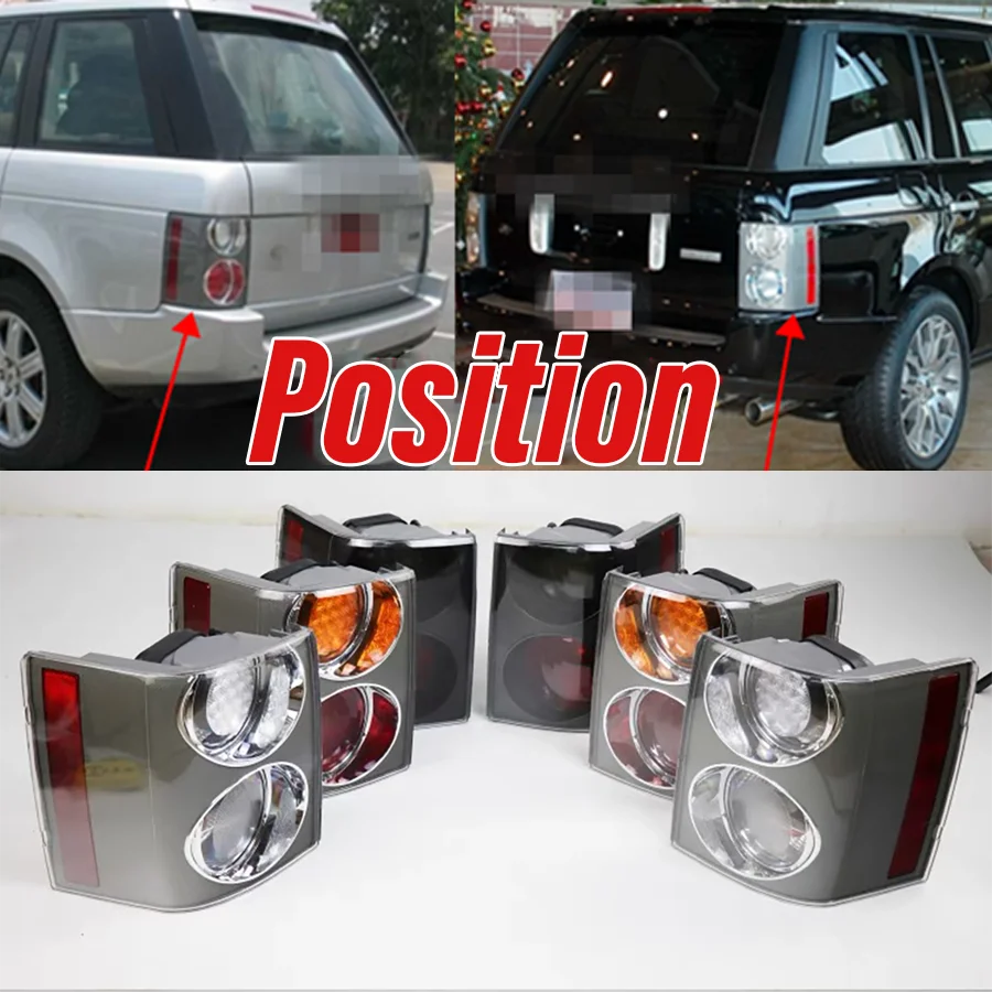 

Brake Running Signal Rear Tail Light For Land Rover Range Rover Vogue Vehicle 2002-2008 2009 Warning Fog Lamp Car Accessories