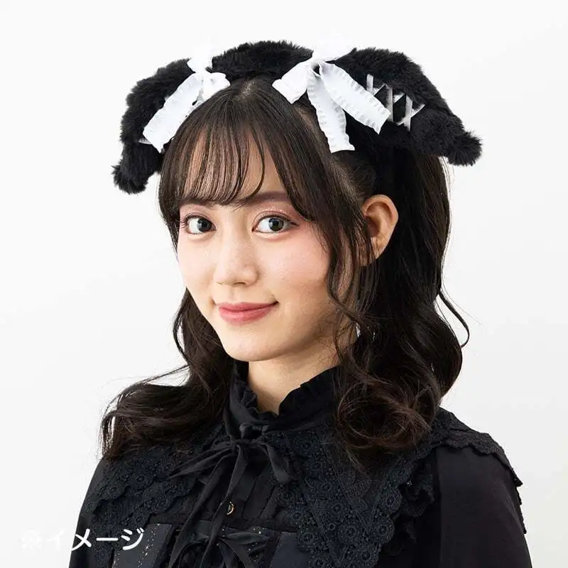 Sanrio terceira geração kuromi minha melodia bonito bandana rosa menina hairband lavável headbands para mulheres crianças presente de aniversário