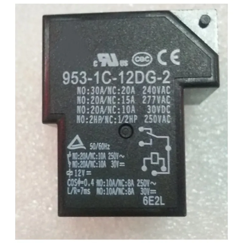 

Free shiping wholesale 10pcs/lot relay 953-1C-12DG-2