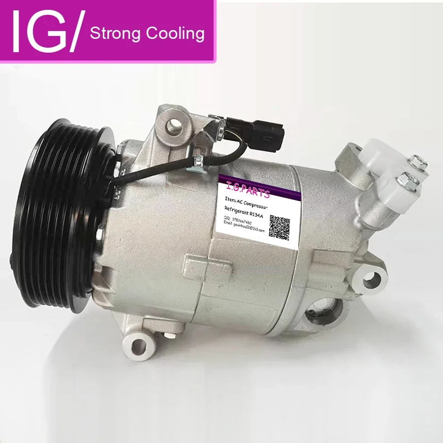 

Компрессор кондиционера CVC для Nissan QashQai 2.0 для DUALIS 2.0L 2007-2012 926001 DB0A 92600JD200 для компрессора Nissan