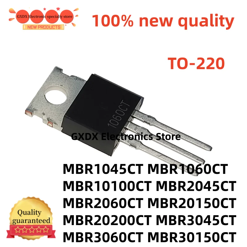 10-20pcs new quality MBR3060CT MBR3045CT MBR30150CT MBR2060CT MBR2045CT MBR20200CT MBR20150CT MBR1060CT MBR1045CT MBR10100CT