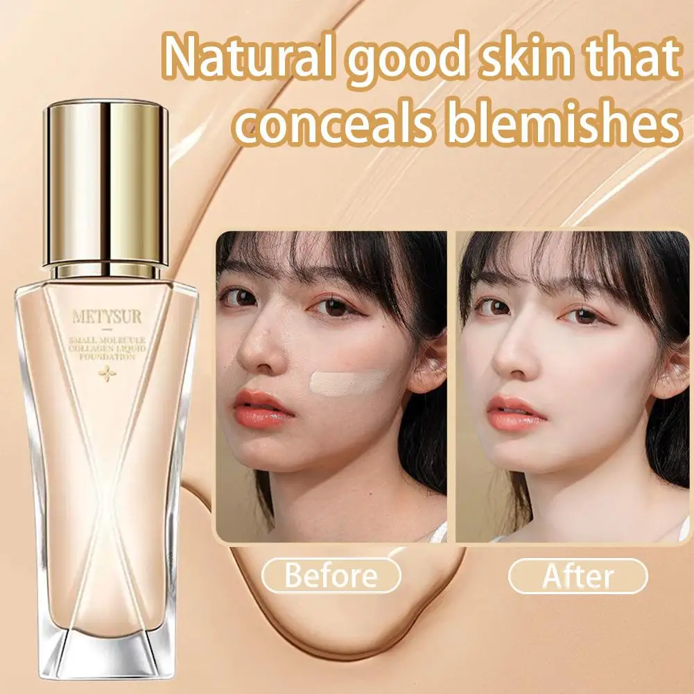 오래 지속되는 리퀴드 파운데이션 크림 풀 커버리지 컨실러 오일 컨트롤 모이스춰라이징 파운데이션 크림 메이크업 여성용