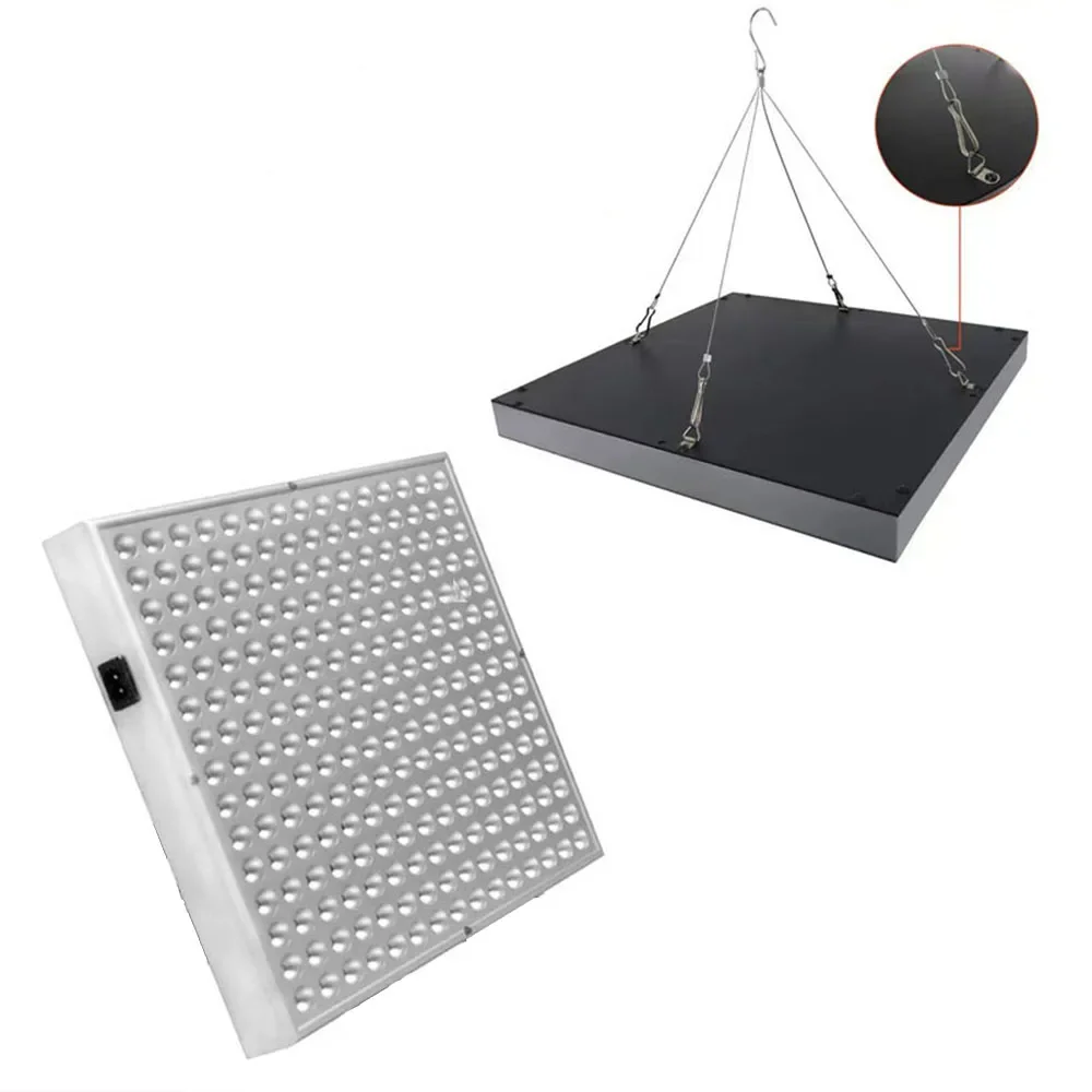 Red LED Phototherapy Combination Panel Beauty Panel Lamp 660nm/850nm Home Heating Lamp Instrument 45W Physiotherapy