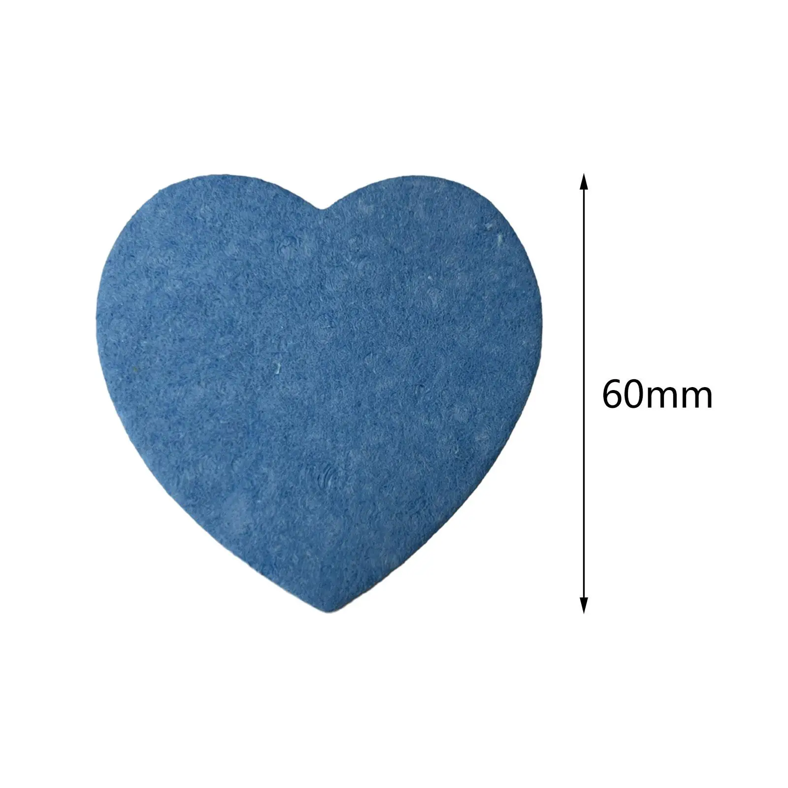 إسفنجة تنظيف الوجه لب الخشب المضغوط على شكل قلب وسادة قابلة للغسل مزيل ماكياج ماصة تنظيف الوجه نفخة للعناية بالبشرة