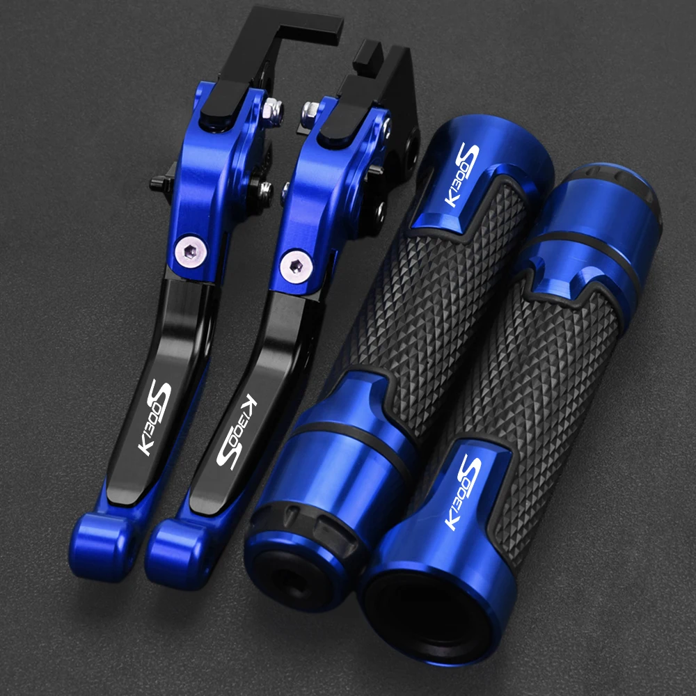 

Motorcycle Aluminum Adjustable Brake Clutch Levers Handlebar Hand Grips Ends FOR BMW K1300S K 1300 S K 1300S K1300 S 2009-2015