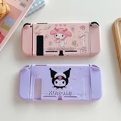 Sanrios Hellokittys Kuromi Soft Shell futerał ochronny na Nintendo Switch Ns Oled Lite kontroler Joy-Con akcesoria do gier