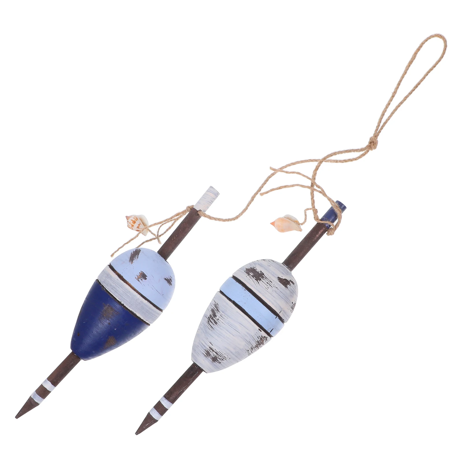

Old Float Pendant Decor Buoy Wall Hanging Decorate Wooden Beach Child
