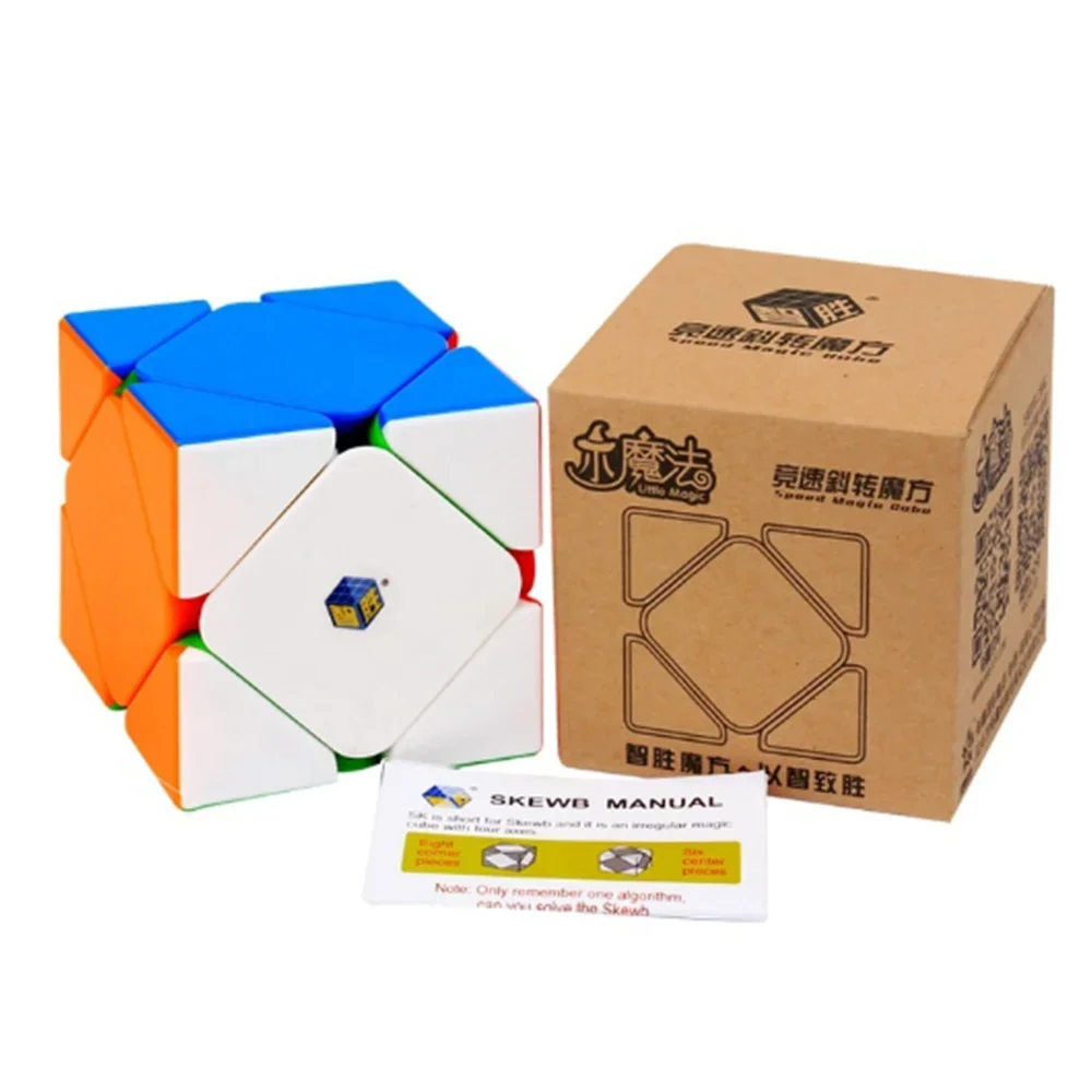 Yuxin Little Magic Magic Cube 3x3x3 Torsion Ske Speed Cube Professional Puzzle Bricks Block New Year Gift Toys for Children