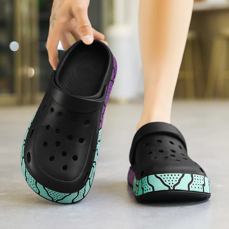 Men's and Women's Summer Outerwear 2025 New Beach Anti-Odor Anti-Slip Baotou Beach Slippers view 6