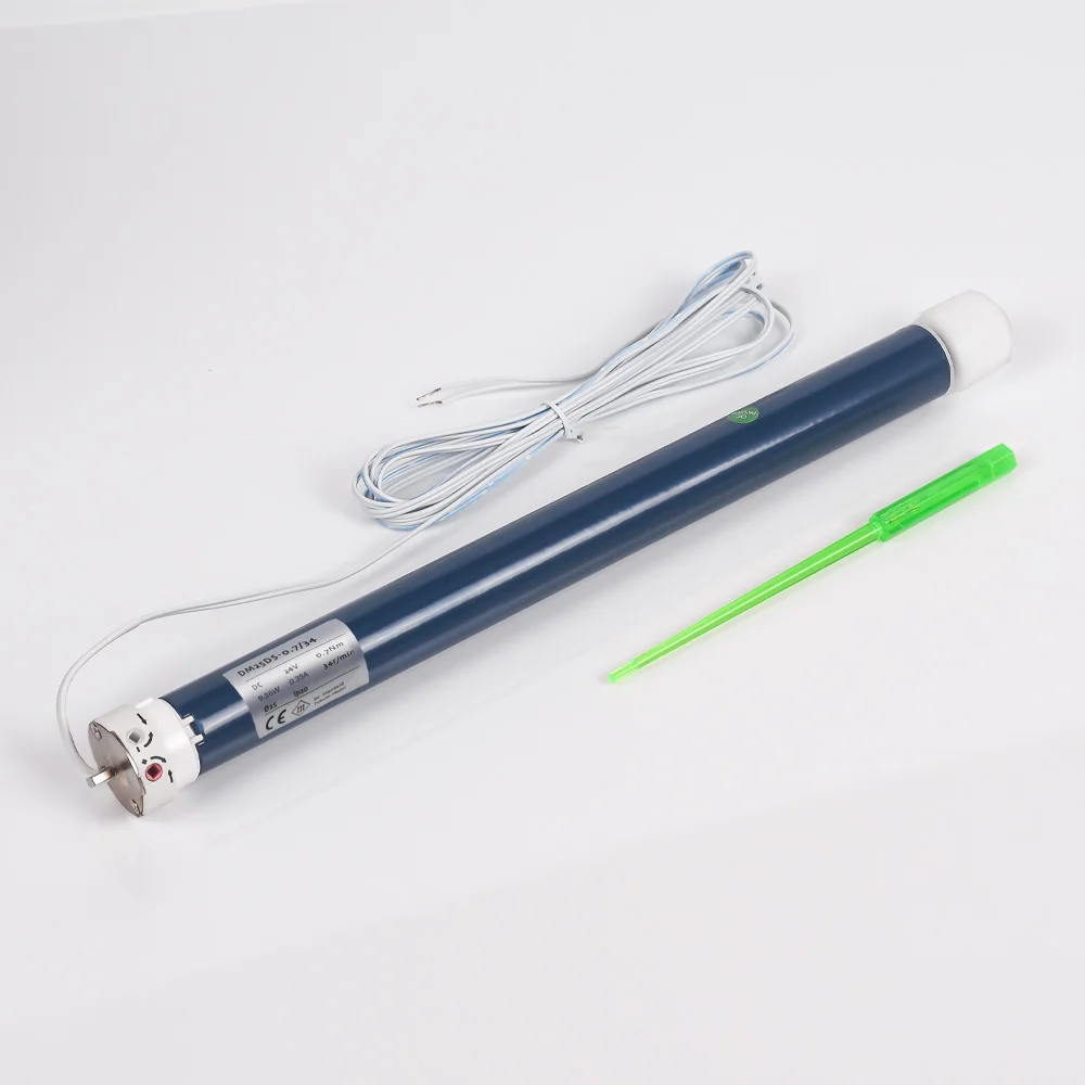 DM25DS DC24V Wired Electric Roller Shade Motor For RV Motorized Blinds Shade Motor RV Replacement Motor，Automatic Blind Motor