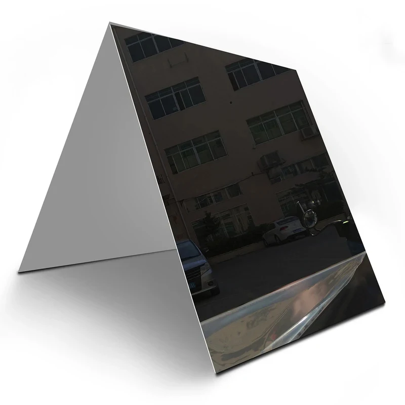 High Bright 86% Reflective Mirror Aluminium Plate Polished Alloy Reflector Panel