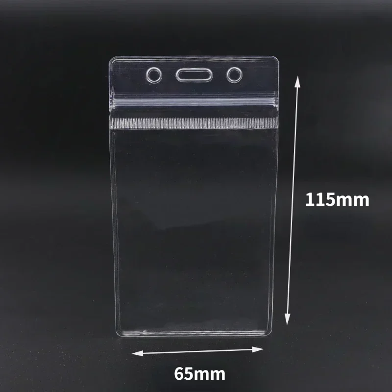 1/5/10PCS Waterdichte transparante kaartclip Plastic beschermhoes Bank Creditcard beschermhoes ID-kaart portemonnee