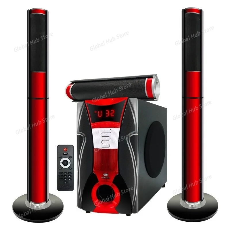 Audio Home Combo Audio Bluetooth Subwoofer Cine en casa Karaoke Set Sistema de cine en casa