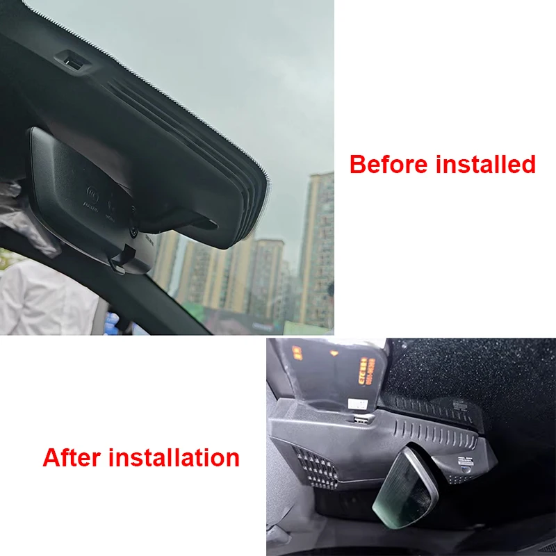 4K UHD 2160P Plug and Play coche DVR Wifi Dash cam grabadora de vídeo de doble lente Original para Morris Garages MG7 2023 MG5 2022