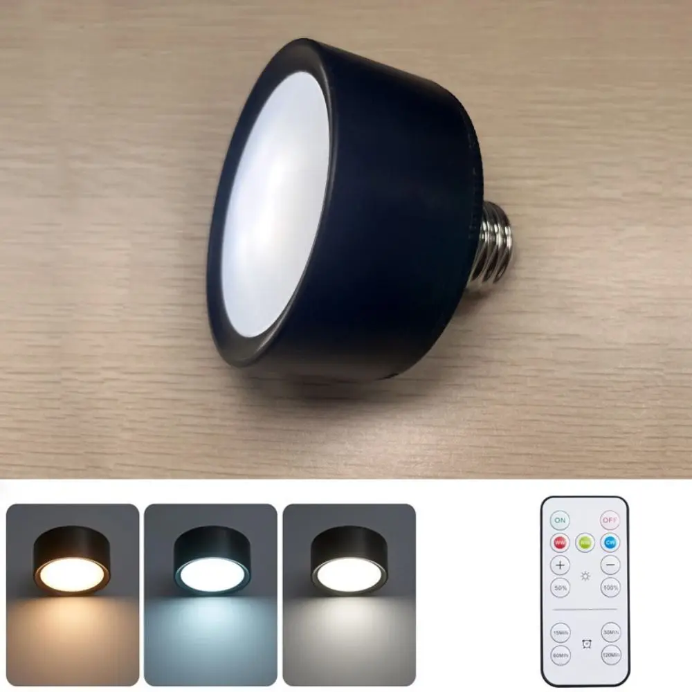 Dimmable LED Wall Sconces Touch Control 3Colors Memory Night Lights Wireless with Remote Control E27 Screw Bulbs Stair Hallway