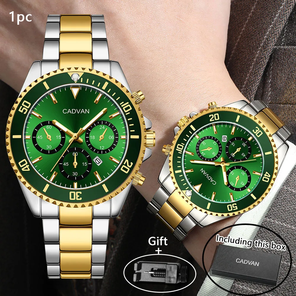 1pc Latest Men's Watch Fashion Large Dial Men's Business Watch Leisure Business Sports Quartz Watch, Comes with Strap Adjuster