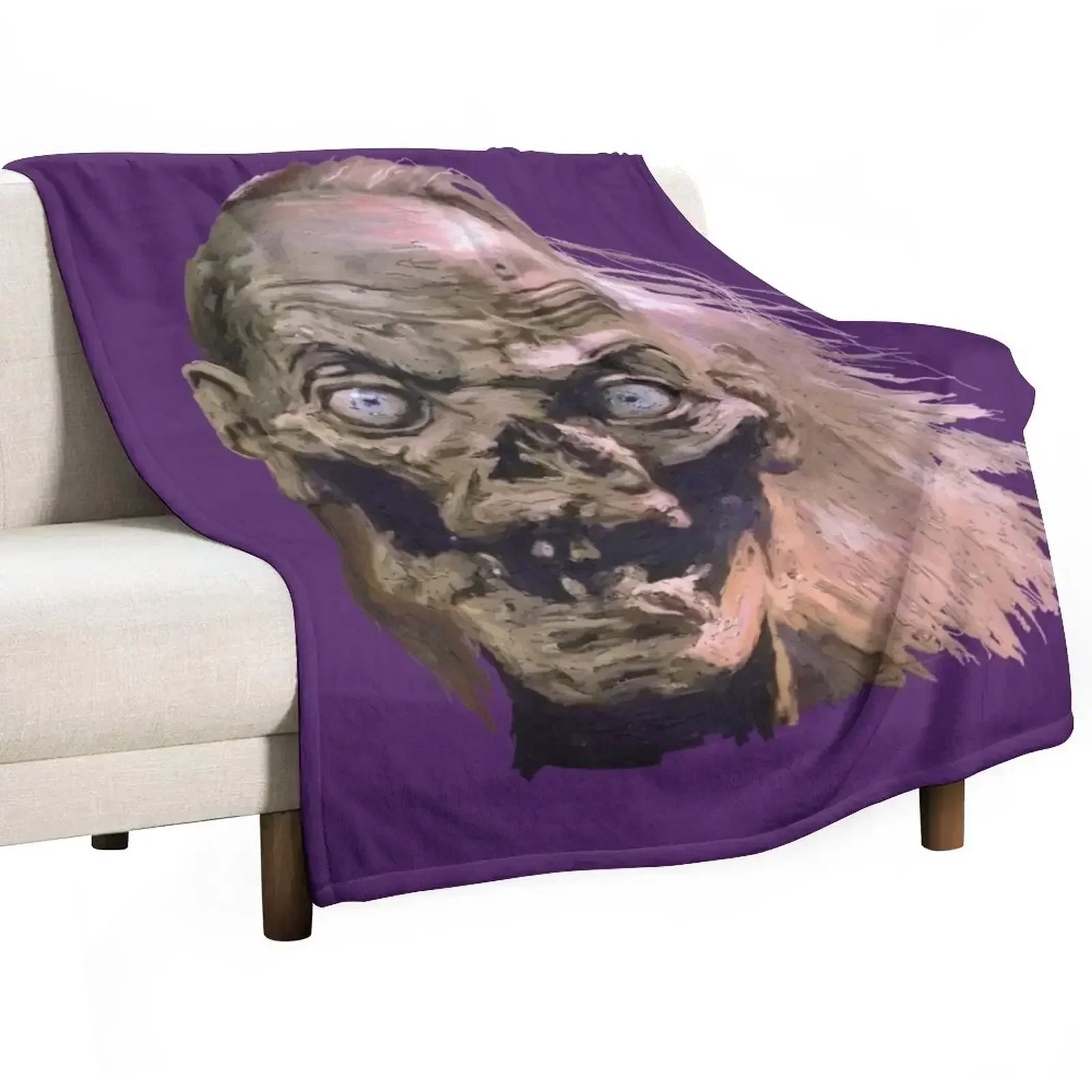 Wake up, Crypt Keeper! Throw Blanket Luxury Throw Decorative Sofas bed plaid for sofa valentine gift ideas warm winter Blankets