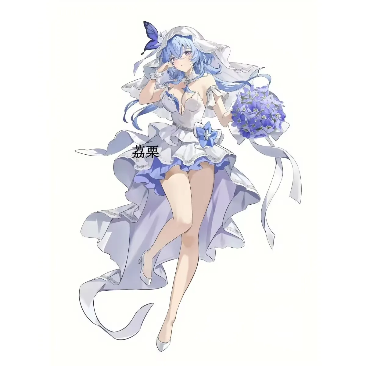 

Минчао: красивый охранник берега, свадебное платье и свадебные подставки с 2D-играми, настольные украшения и декоративные предметы.