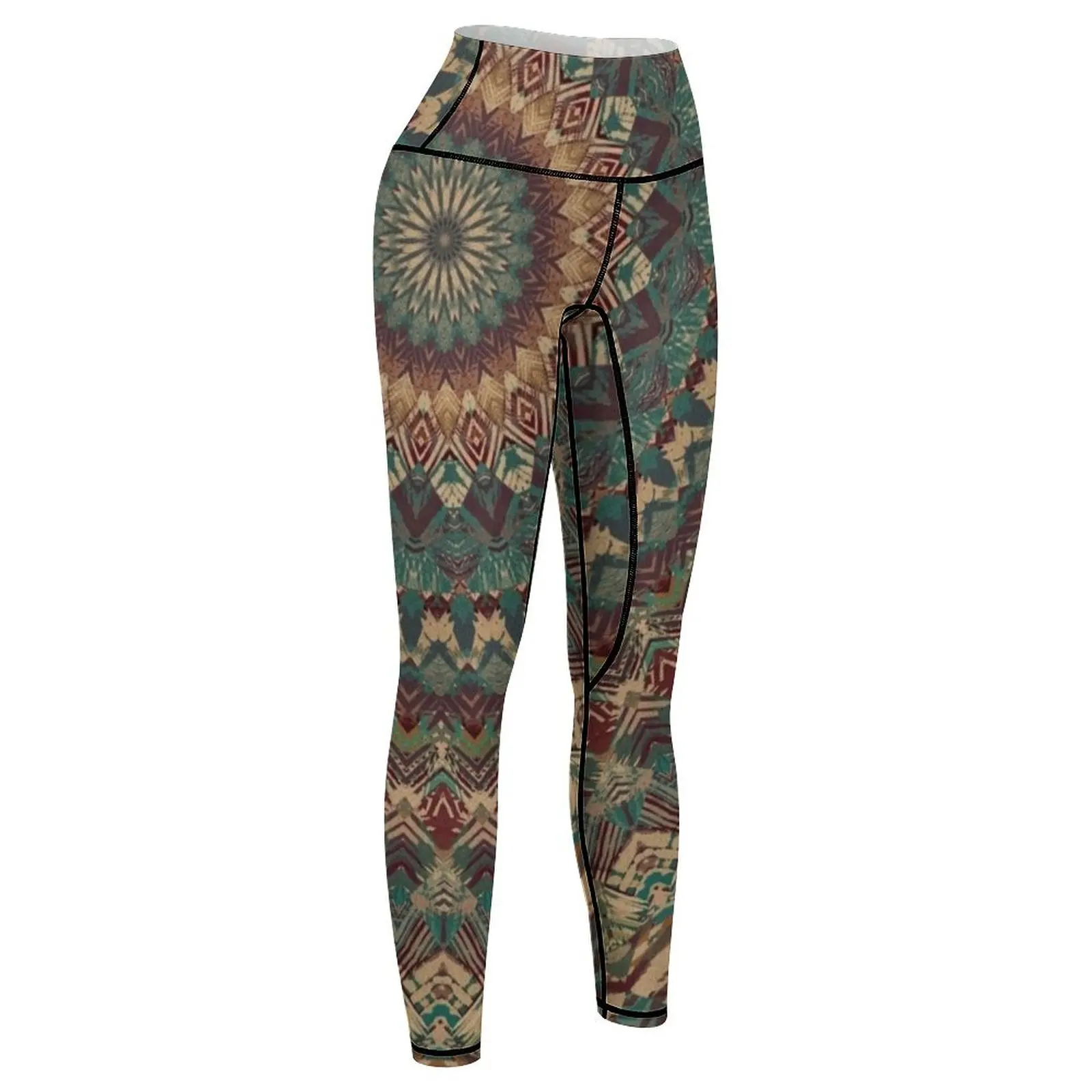 Mandala 149 Leggings Fitness clothing for girls Golf wear Womens Leggings