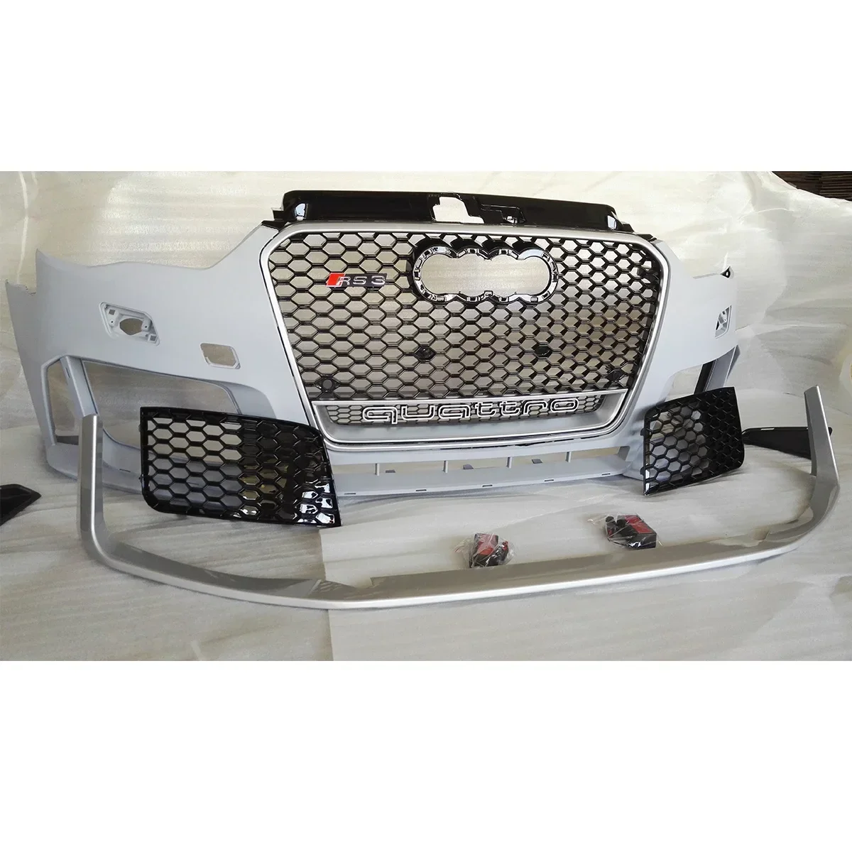 Applicable for Audi A3 2013-2016 upgrade RS3 style modification bumpers body kit.