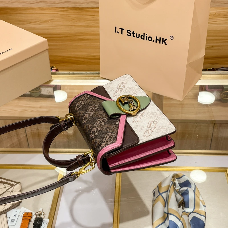 

Hong Kong Genuine Leather Malleable Women's Bag 2025 New Trendy Faion Summer High-End Feel Small Handbag Single oulder Cr...