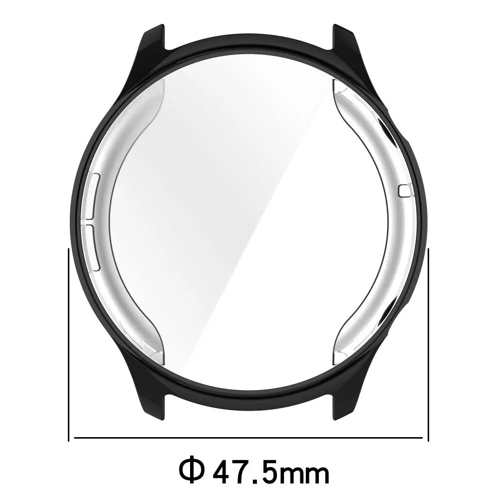 TPU Protective Case Soft Smart Watch Full Coverage TPU Cover Accessories Shell Screen Protector for Haylou Solar Plus RT3 LS16