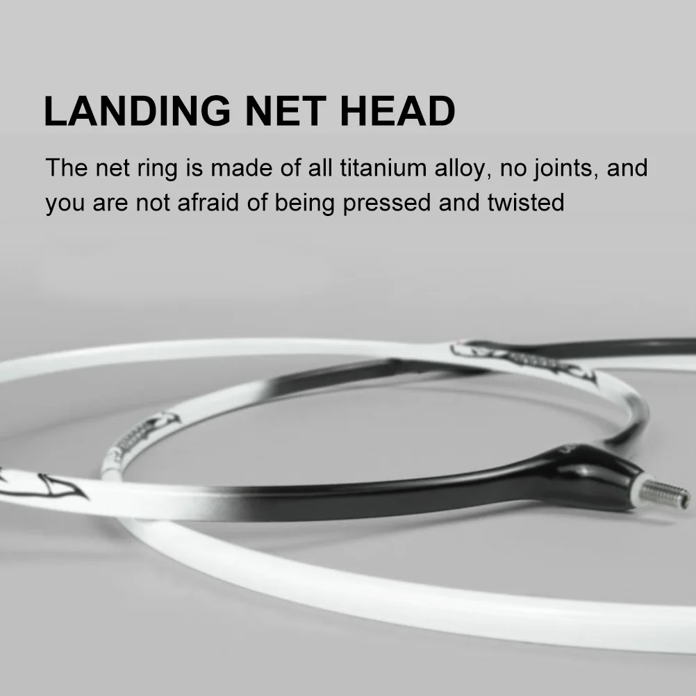 Phishing Head Practical Net Landing Metal Fishing Fishnets Nylon Creative Durable