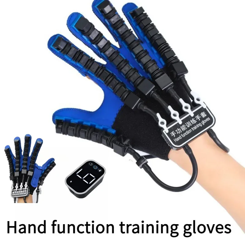 

New Portable rehabilitation robot Gloves Stroke Hemiplegia Cerebral Infarction Trainer Finger Exerciser Hand Function Repair