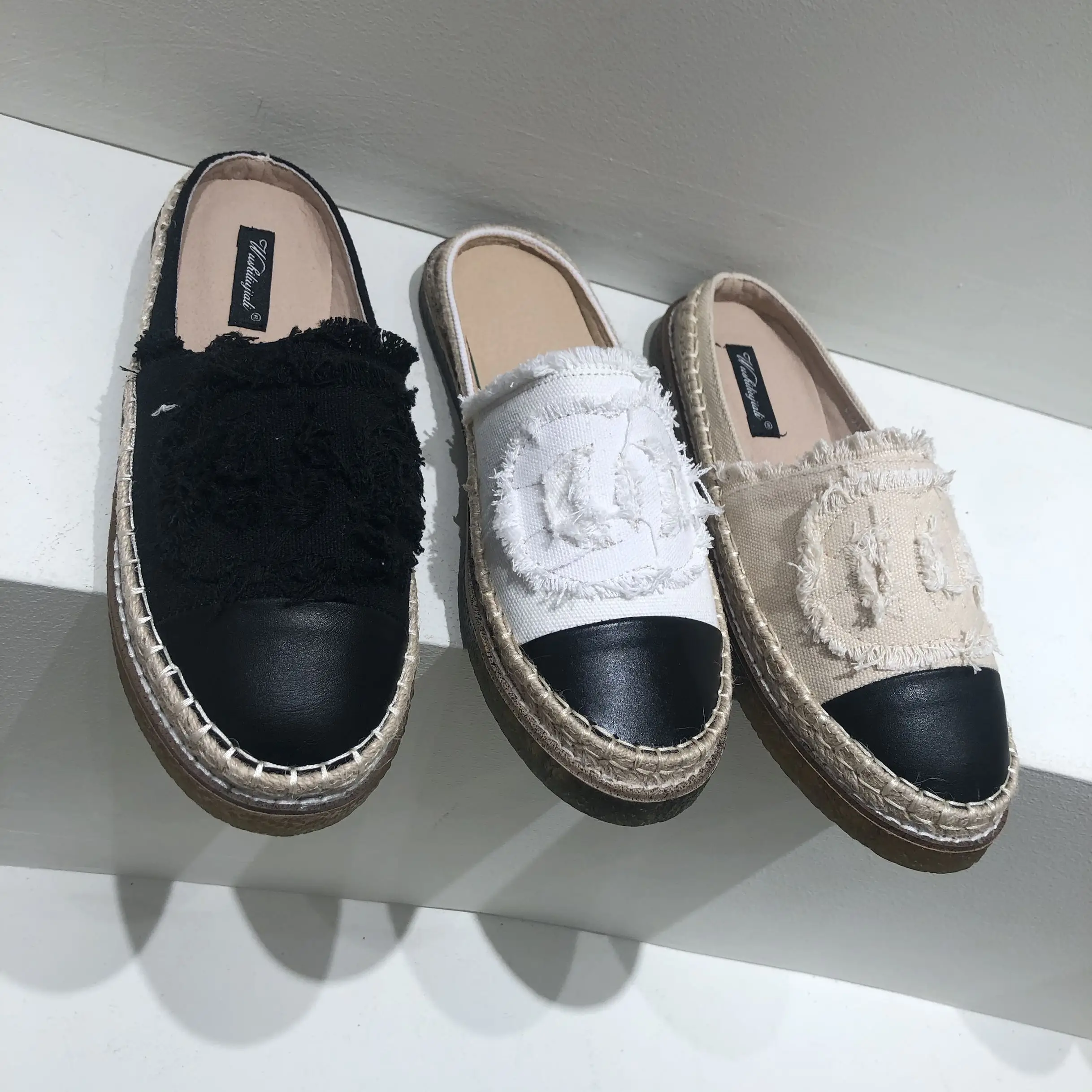 

Faionable Thi Bot без шнуровки Fierman oes, женские летние уличные тапочки, повседневные тапочки без шнуровки с бриллиантовыми бусинами