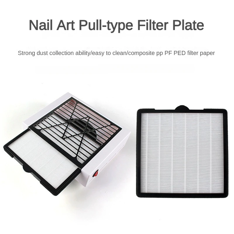 

2/5 Pcs Nail Dust Collector Filters Original Vacuum Cleaner Accessories Nails Dust Screen Plate Replace Filter Manicure Tools