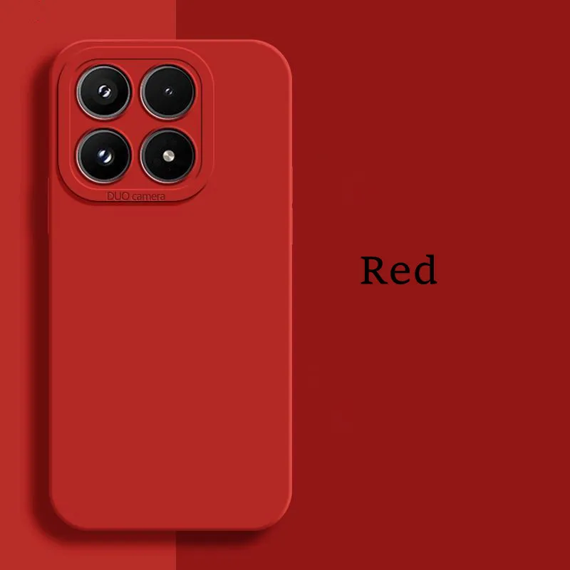 Objektivschutz Weiche Silikon-Handyhülle für Xiaomi Poco X8 Pro Max X6 X7 F8 F7 Ultra F6 F5 Pro M8 Stoßfeste Schutzhülle