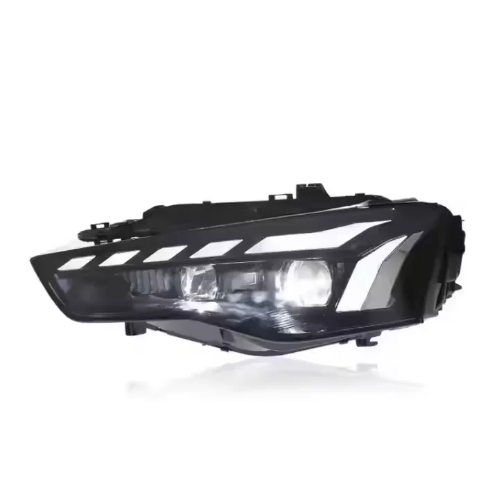 Auto Car Accessories Headlight Assembly for Audi A5 2011-2016 New Upgrade Daytime Running Light LED Lens Flow Turn Signal