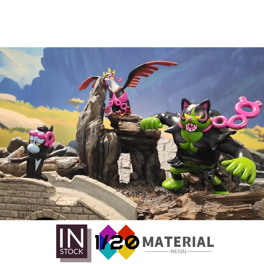 

[In Stock]1/20 Resin Scale World [WONDER] - Munkidori & Okidogi & Fezandipiti