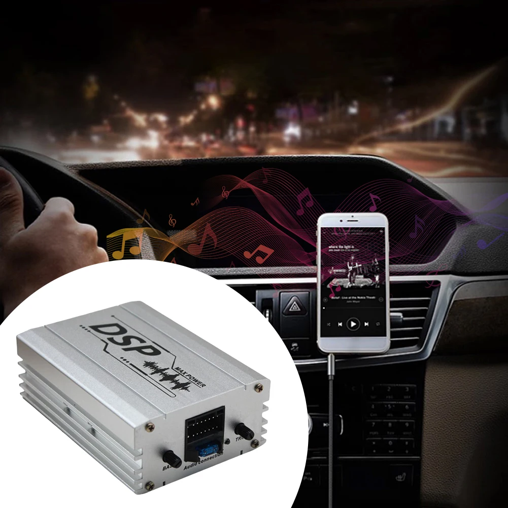 DSP Auto Power Verstärker Unterstützung APP Control Audio Digital Sound Prozessor DSP Auto Equalizer für Auto Audio Enhancement