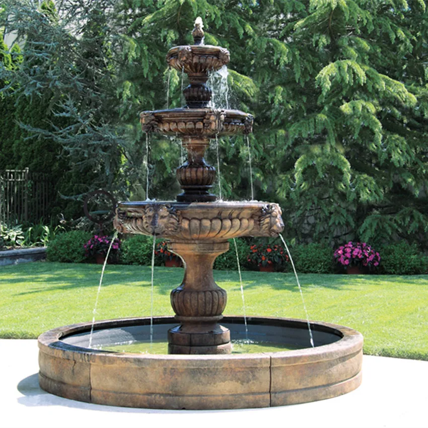 Outdoor garden decoration marble  water fountain sculpture Deposit Only