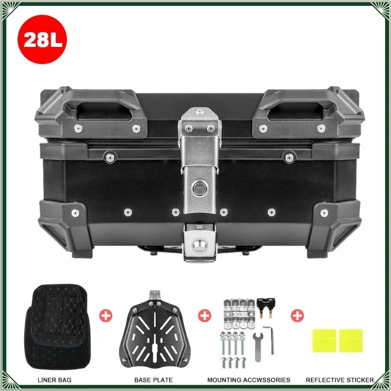 

28L 32L 36L 45L 55L 65L 80L 85L 100L Motorcycle aluminum alloy trunk