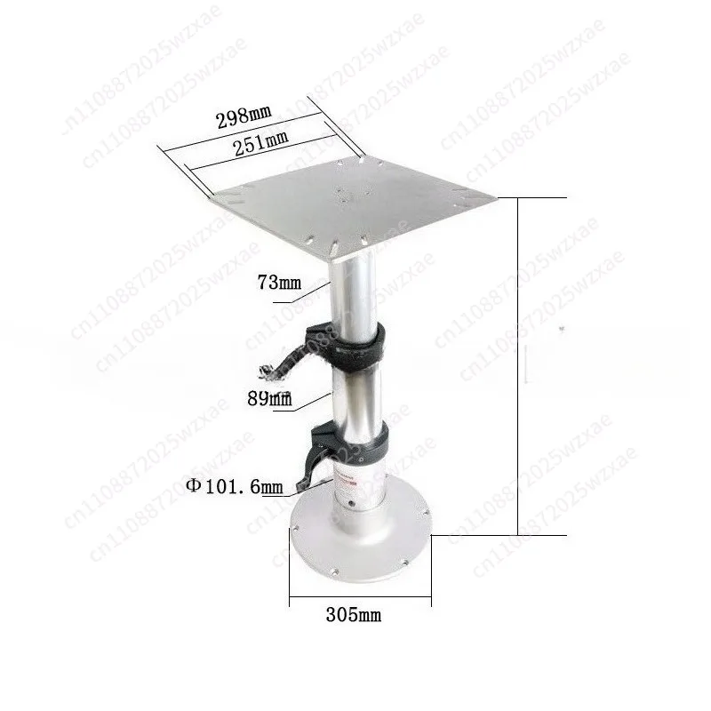 Pneumatic Lift Table Legs RV Yacht Seat Base Marine Table Accessories MPV Table Rack RV