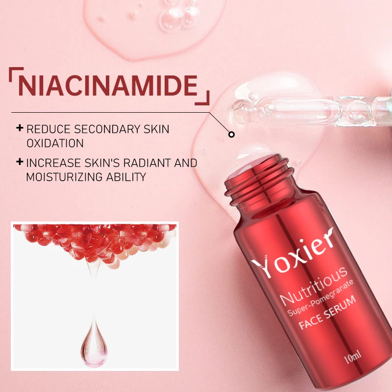 Niacinamide Moisturizing Firming Lifting Face Serum Smooth Skin Shrink Pores Brighten Skin Improve Rough Skin Face Care