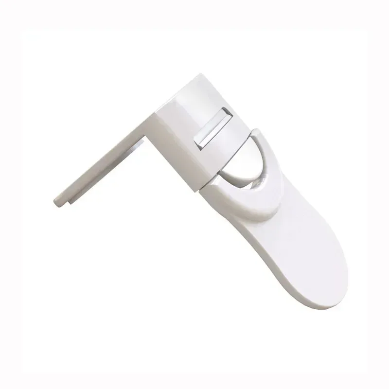 5/1PCS Baby Safety Locks Drawer Lock Anti-Pinching Hand Cabinet White Drawer Locks Refrigerator Lock Buckle Children Protection image 5