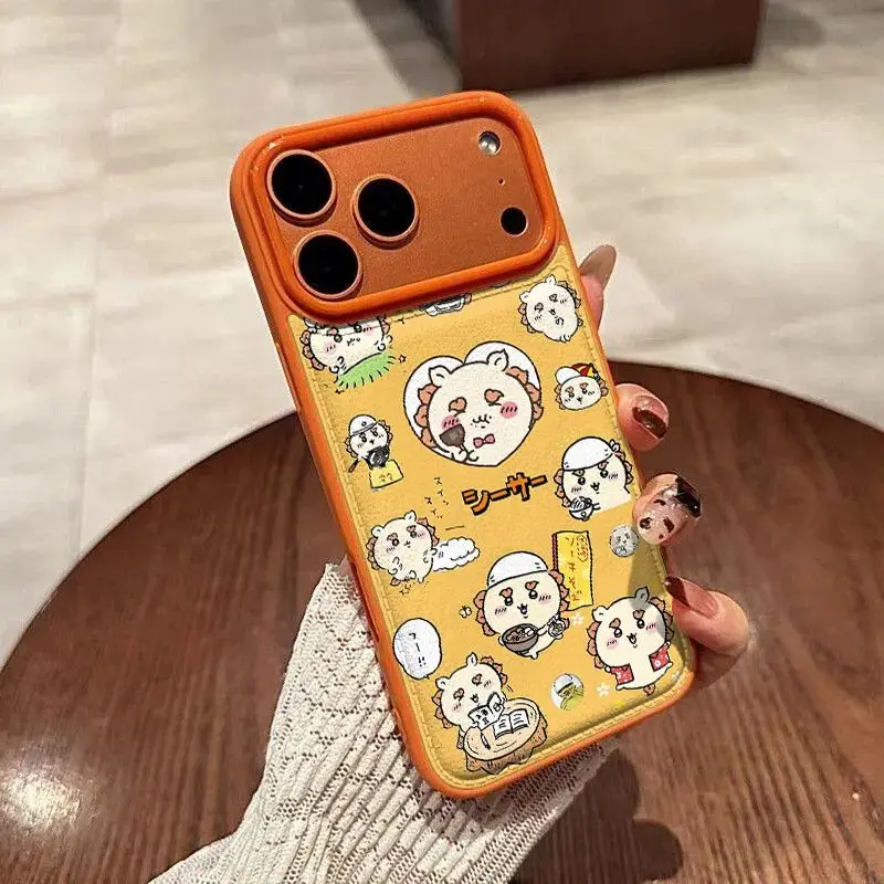 NUEVAS Fundas para Teléfono de la Serie Chiikawa Shisa para iPhone 17 Pro Max, Lindas Fundas con Dibujos Animados Anti-caída, Funda para Teléfono Shisa 16 Pro, Regalo para Chicas