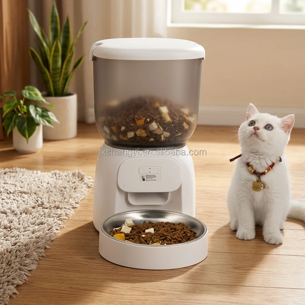 Smart Feeder Wifi Automatic Food Dispenser Machine Automatic Pet Feeder Pet Food Vending Machine Smart Pet Feeder With Camera