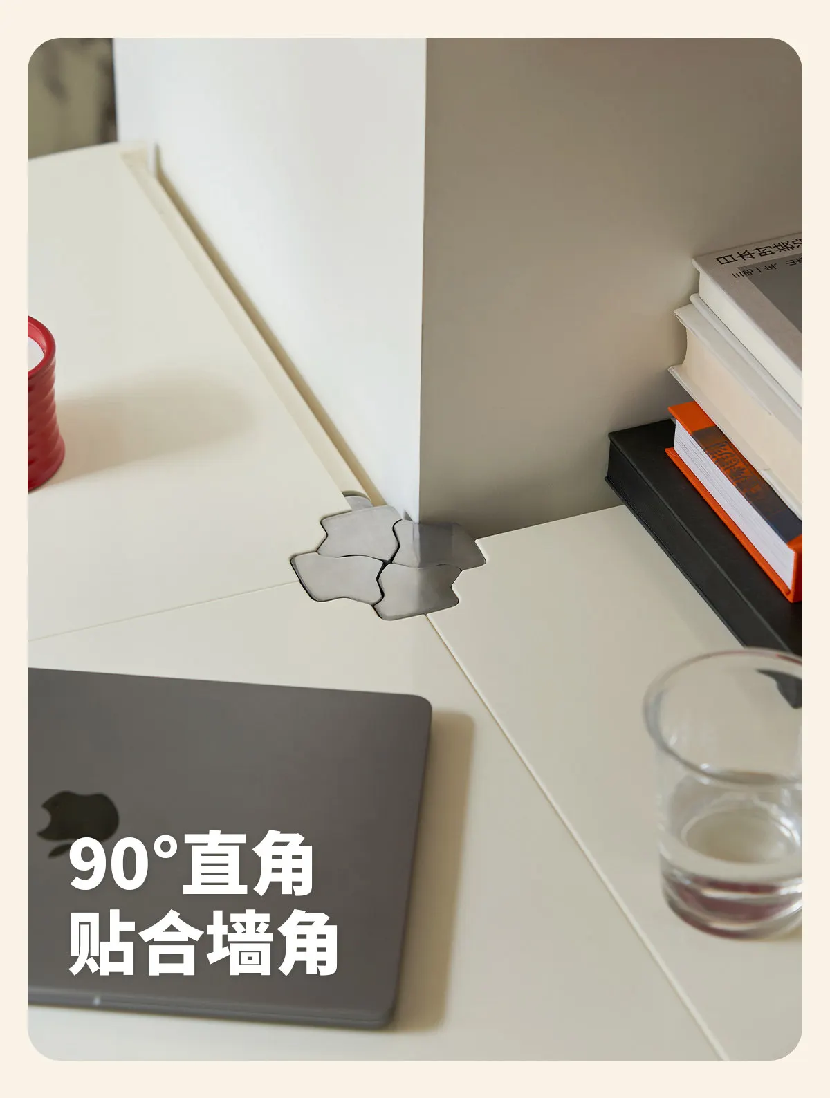 Folding round table household folding table, small apartment dining table, multi-functional table