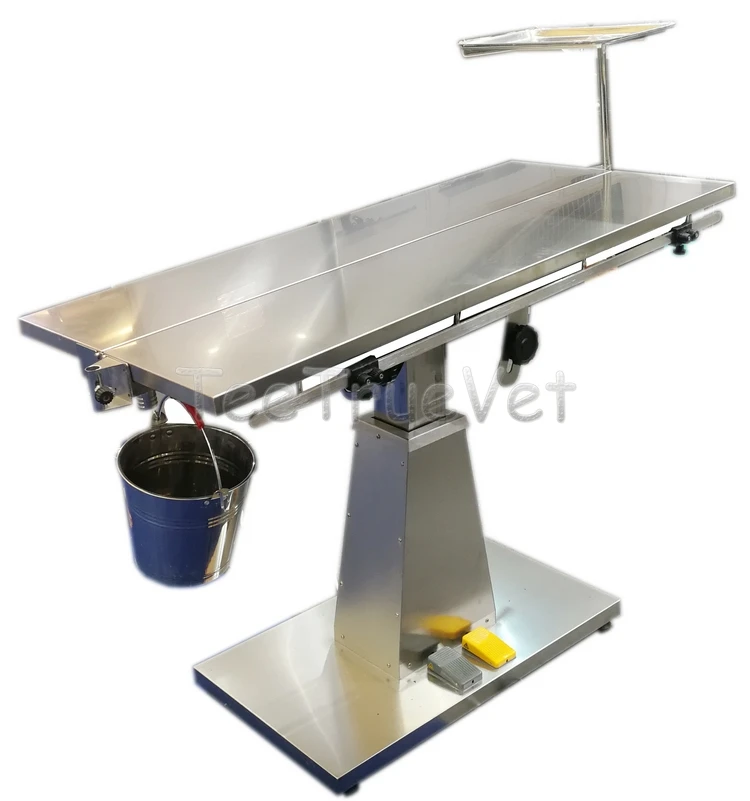 Animal hospital clinic stainless steel 304 veterinary exam table operating table