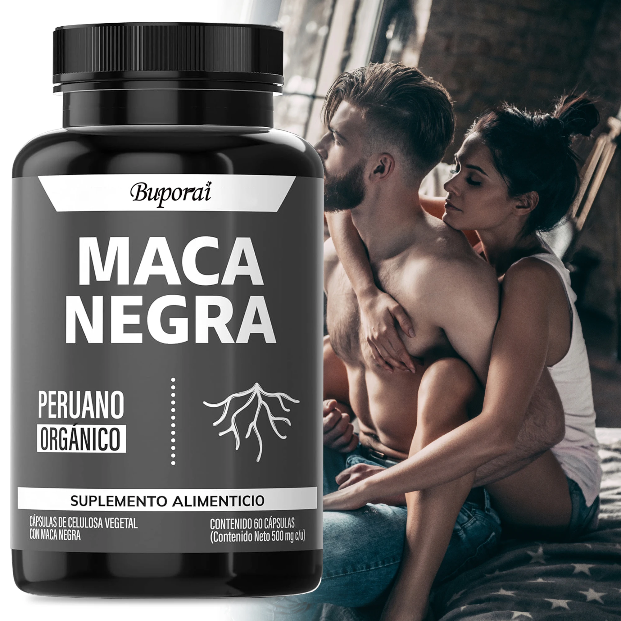 

Black Maca - Improve Concentration, Performance and Endurance, and Improve Mood, Balances Hormones, Increase Vitality