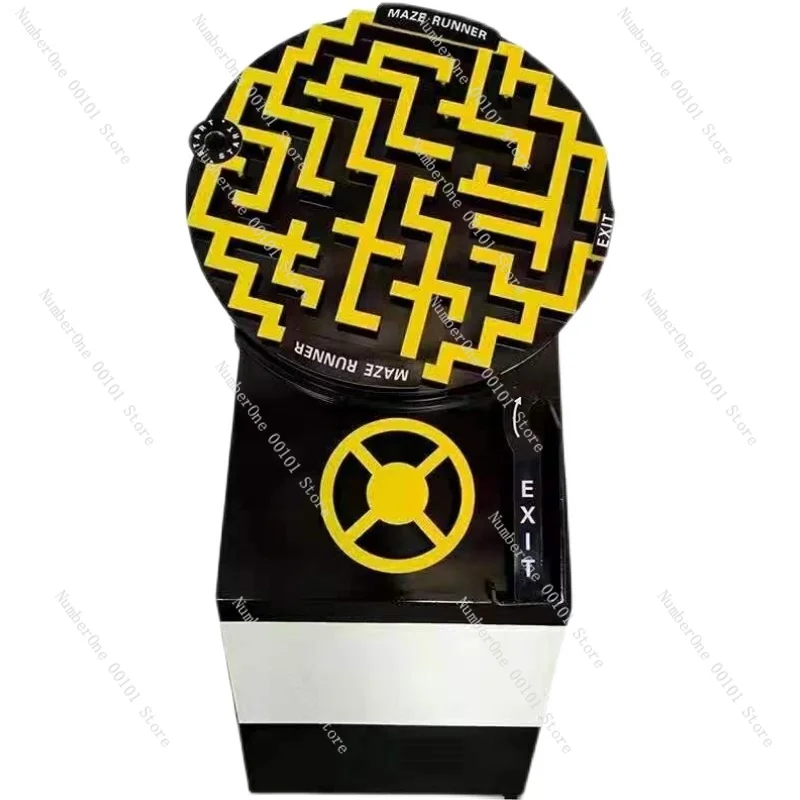 

Large small ball maze toy rotating maze shopping mall amusement park drainage warm-up activities educational interactive props