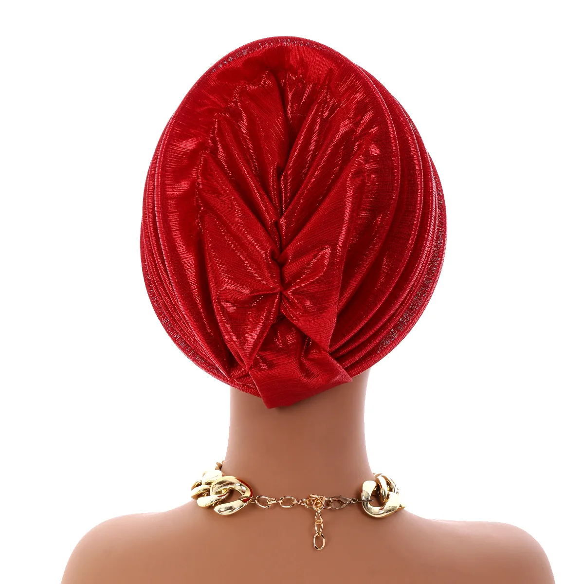 Boina en espiral con hojas y diamantes para mujer, turbantes africanos para la cabeza, boinas femeninas, turbante, tocado nigeriano, Gele para fiesta de boda