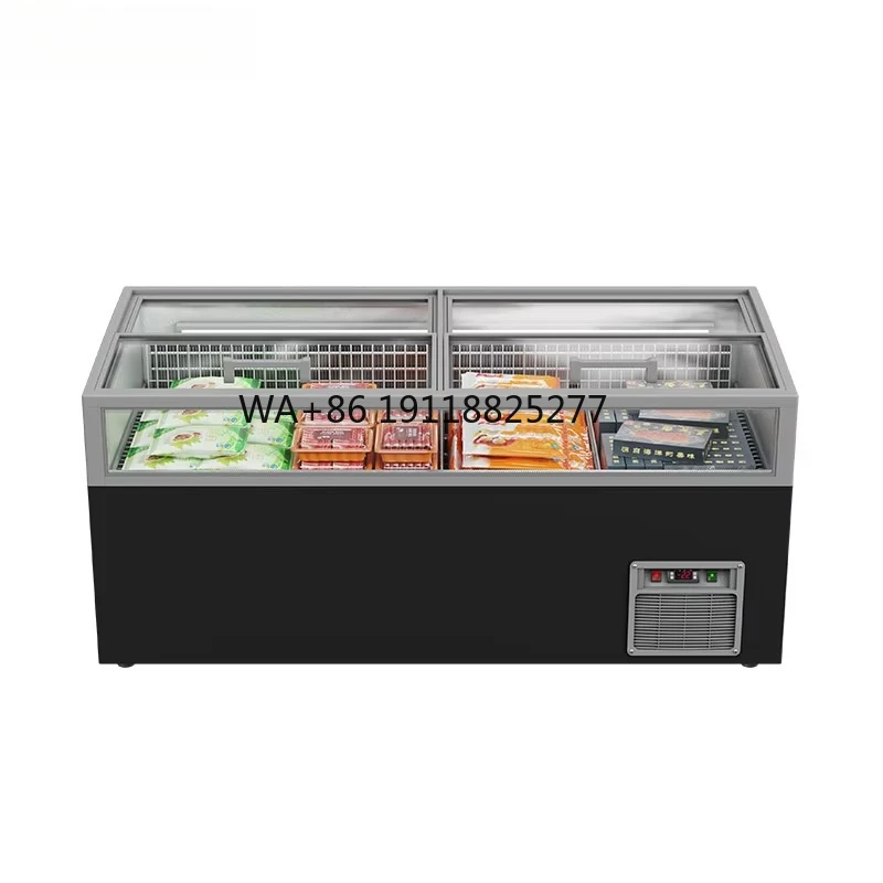 

Refrigeration Equipment Horizontal Freezer Commercial Supermarket Chest Freezer Supermarket Frozen Island