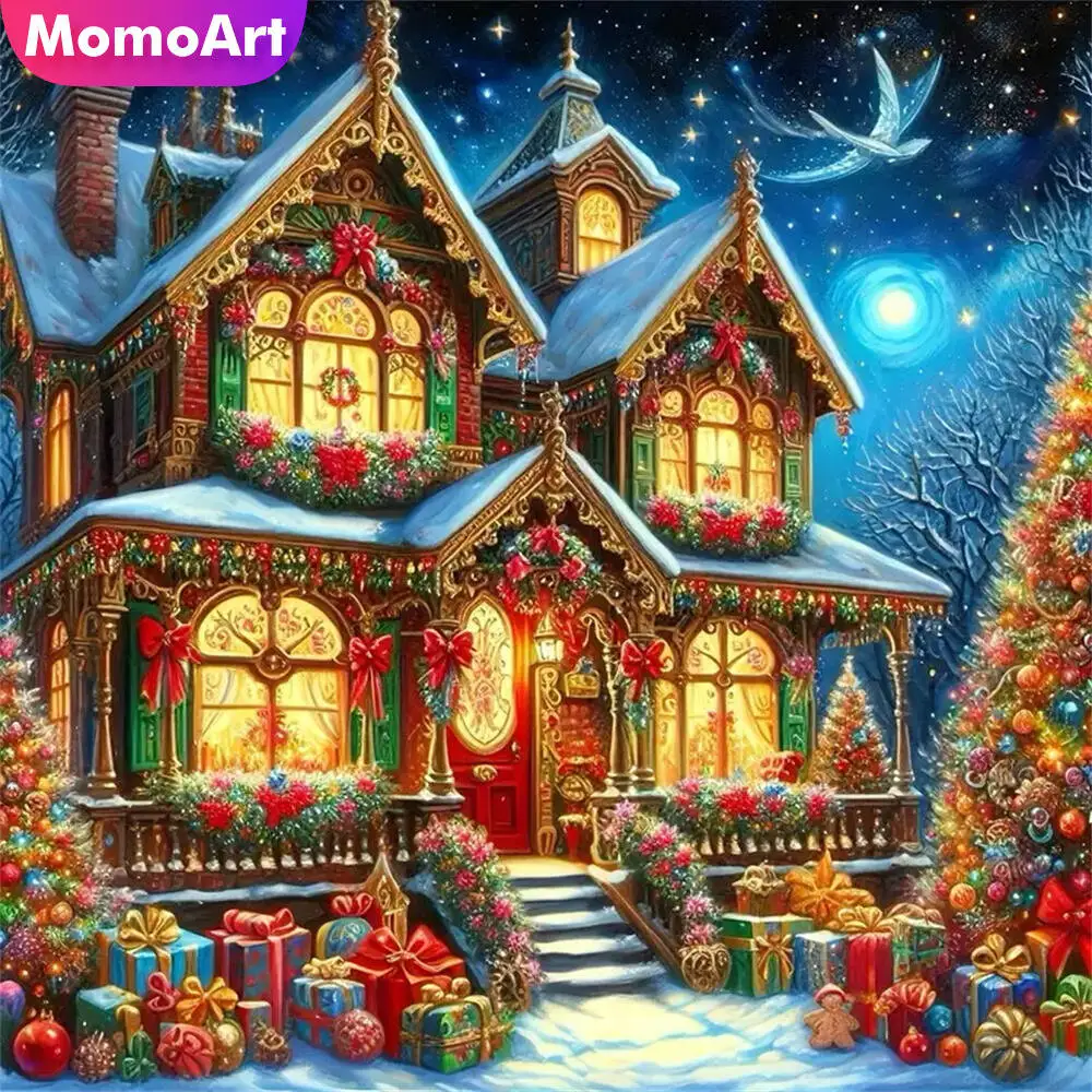 Momoart Bär Diamant Mosaik Tier voller Runde Diamant Malerei Mond Stickerei neue Ankunft handgemachte Hobby